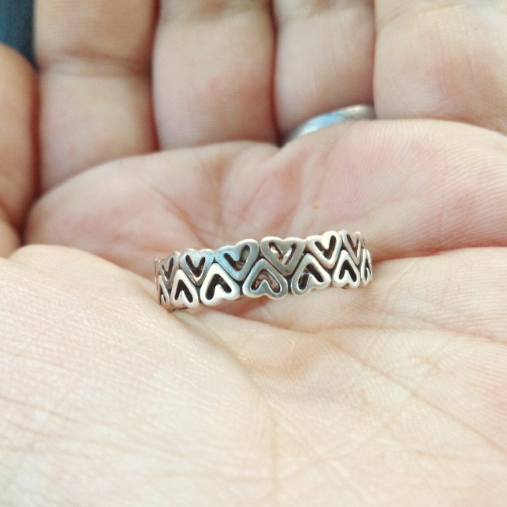 Sterling silver ring set